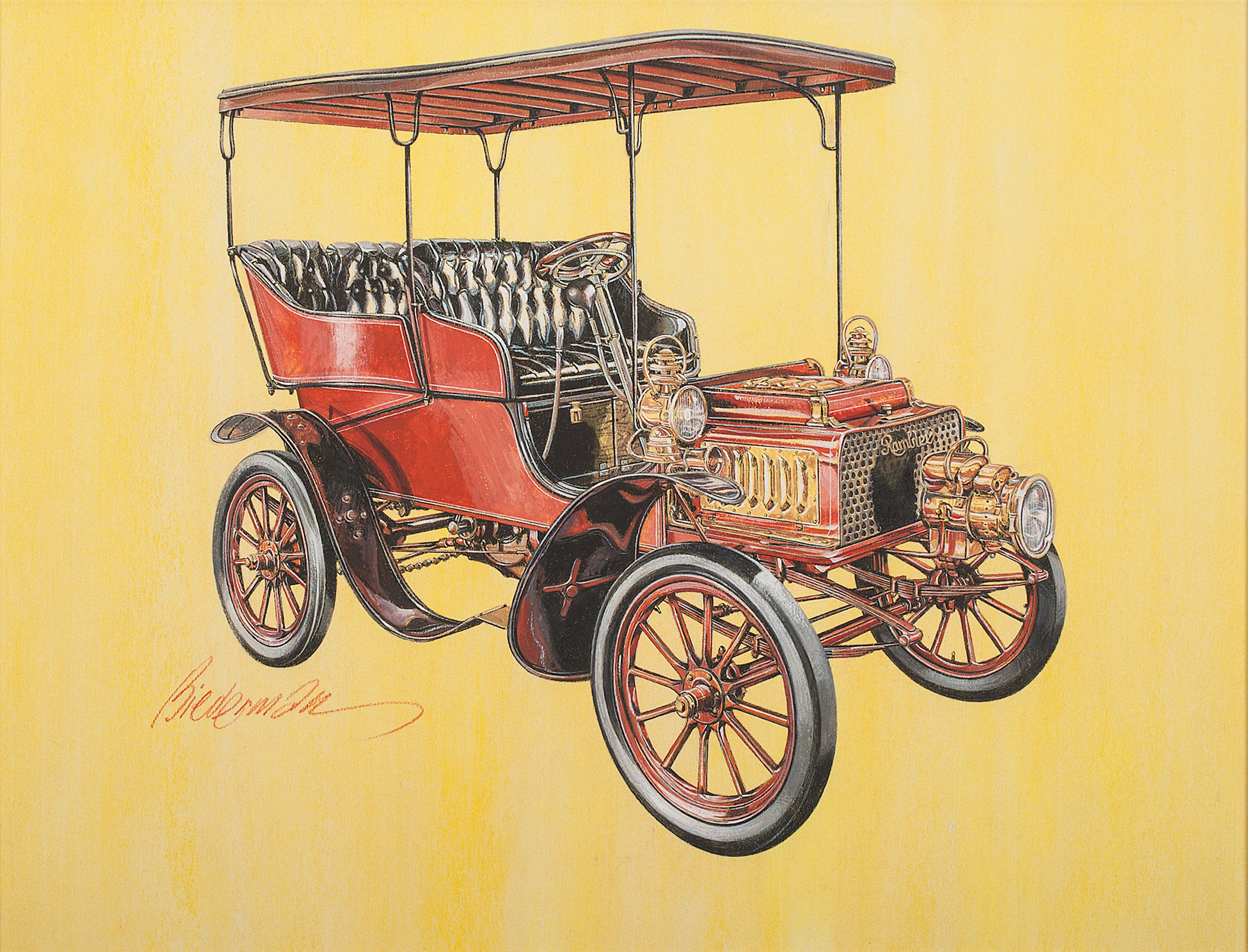 1904 Rambler Tonneau: Illustrated by Jerome D. Biederman