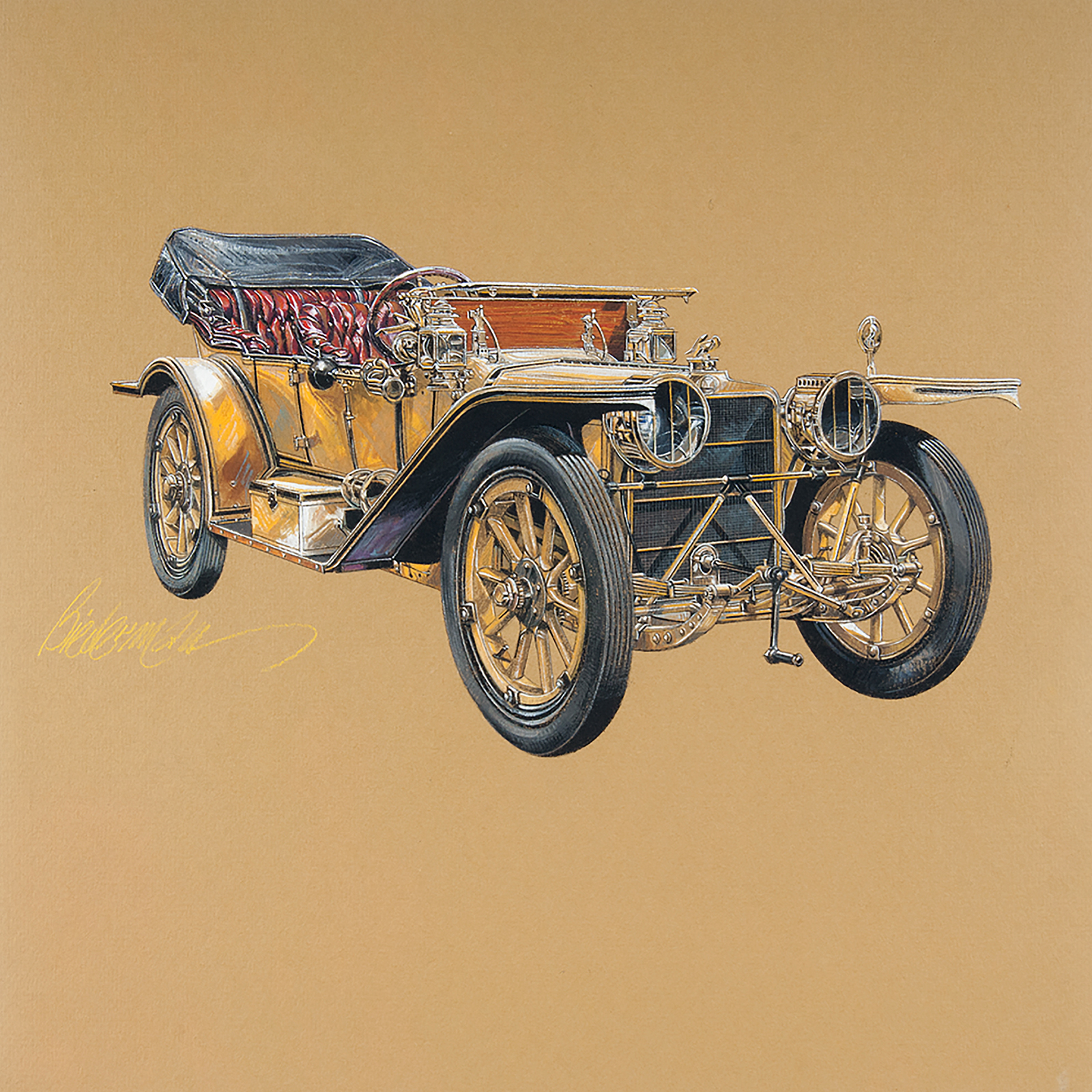 1911 American Touring: Illustrated by Jerome D. Biederman
