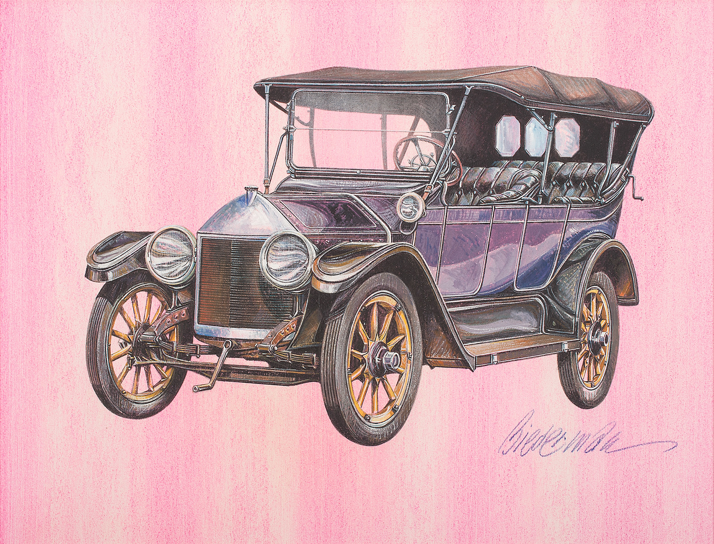 1912 Chevrolet Model C Touring: Illustrated by Jerome D. Biederman