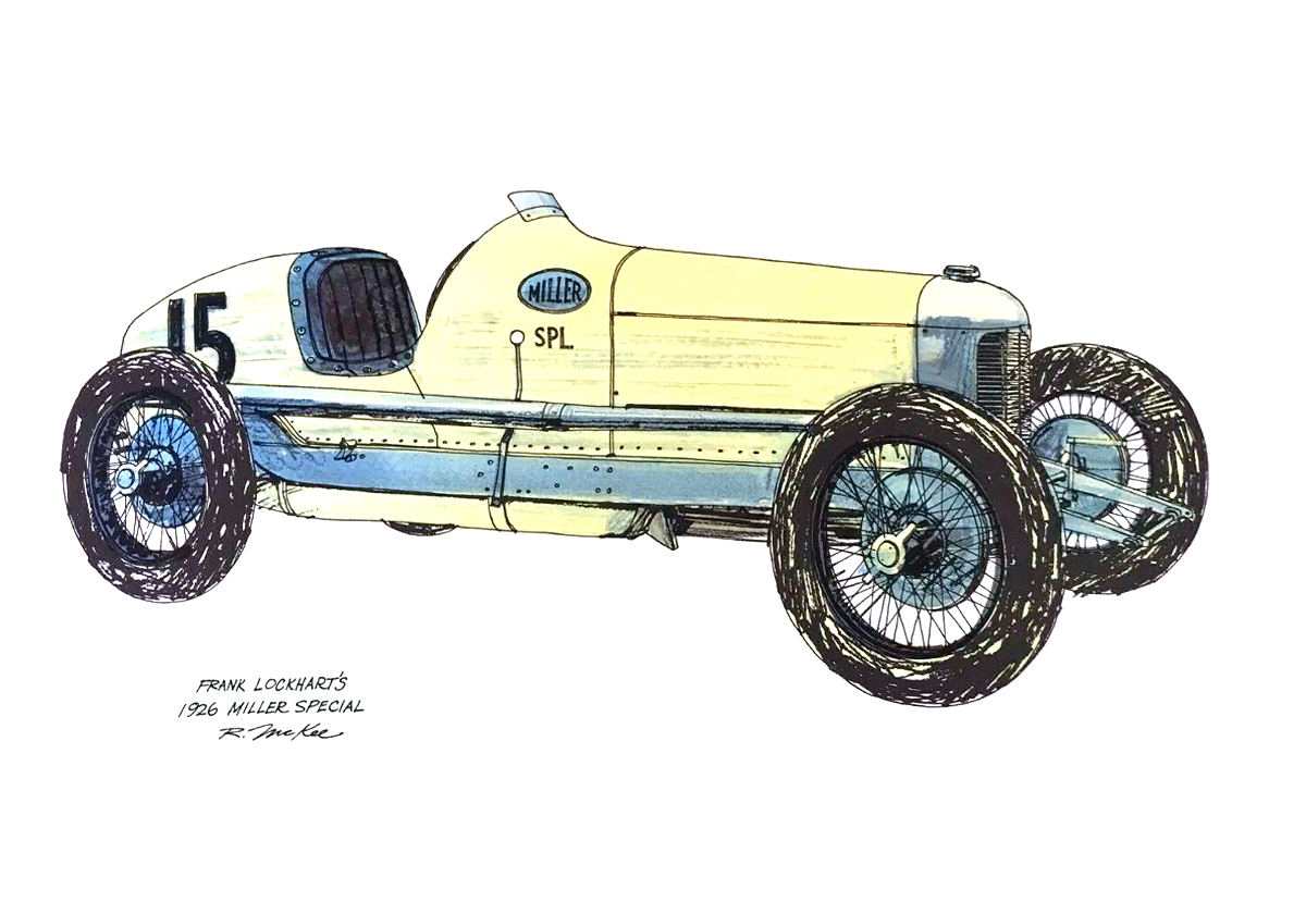 Frank Lockhart's 1926 Miller Special: Illustrated by Ron McKee