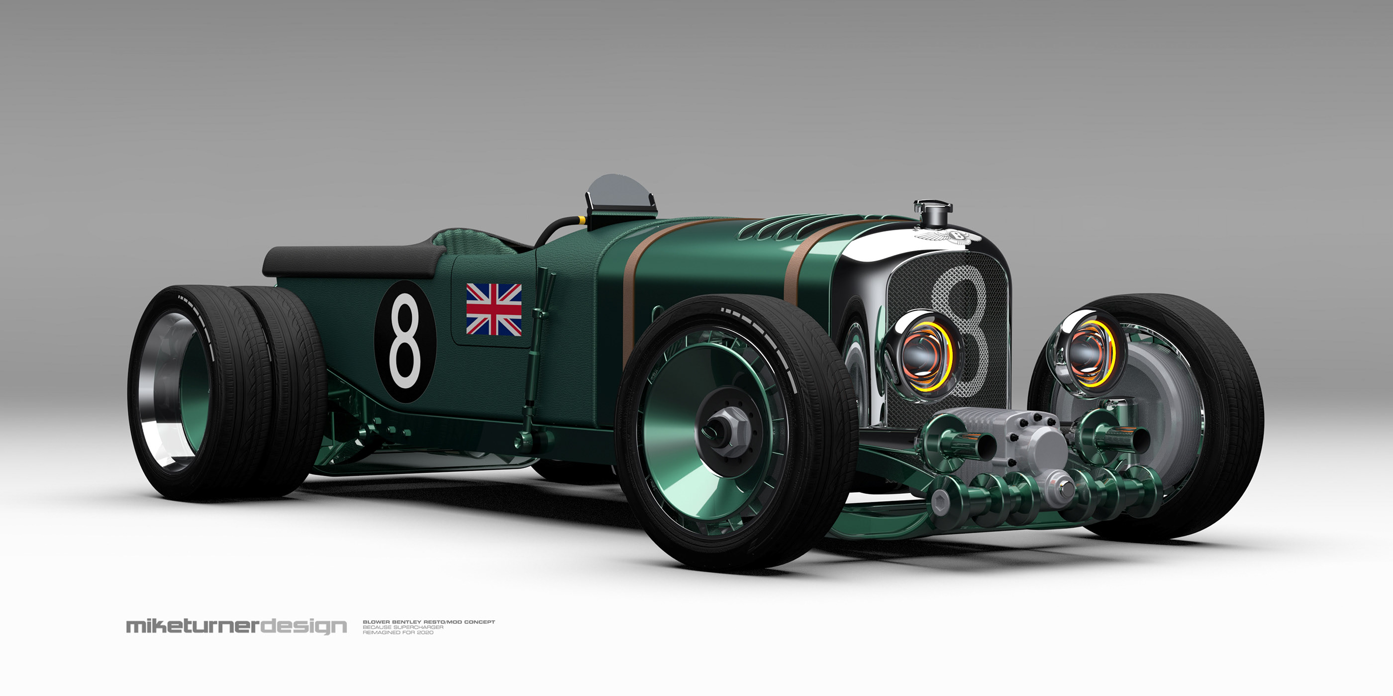 Bentley Supercharger by Mike Turner (2020)