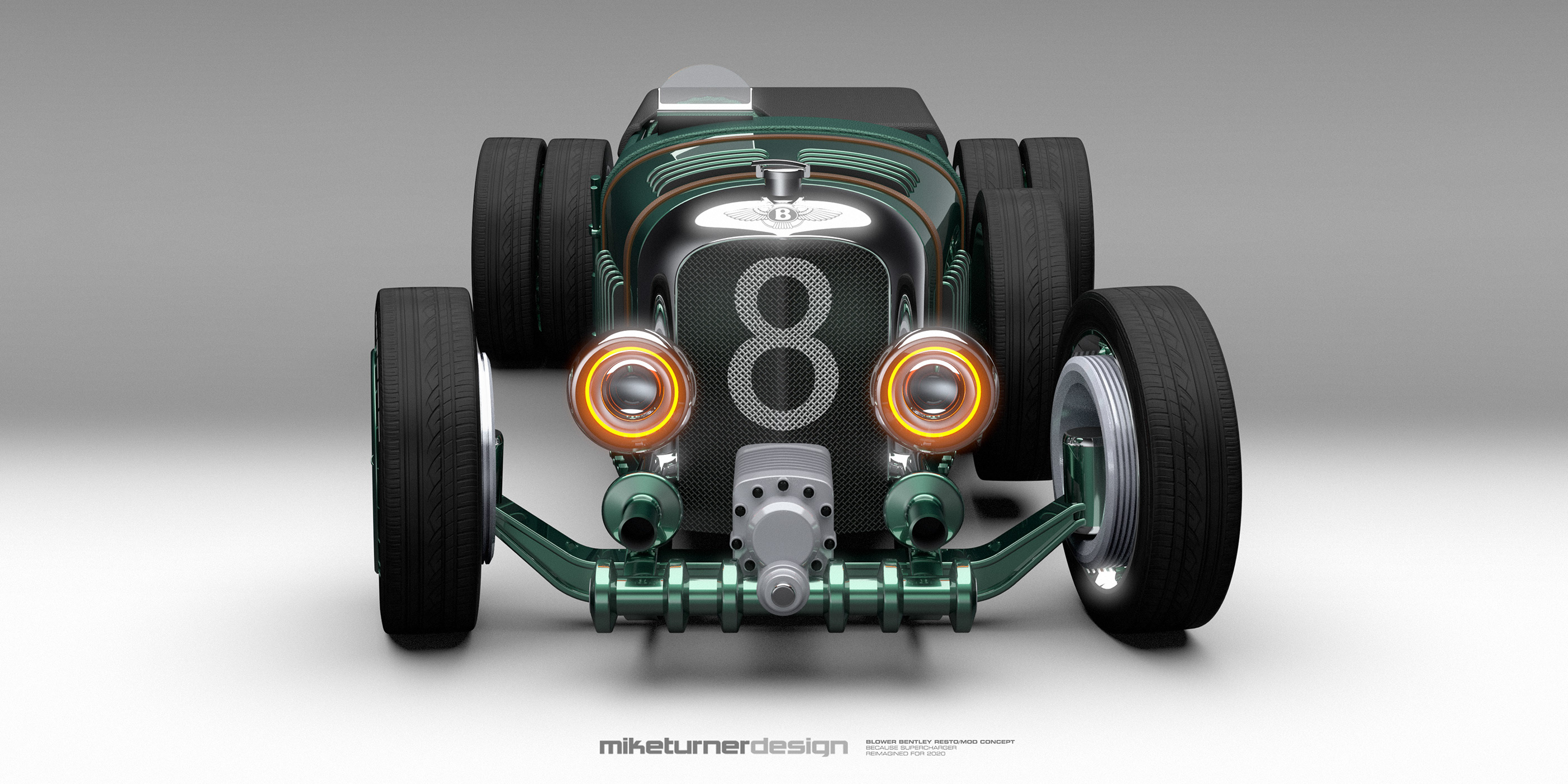 Bentley Supercharger by Mike Turner (2020)