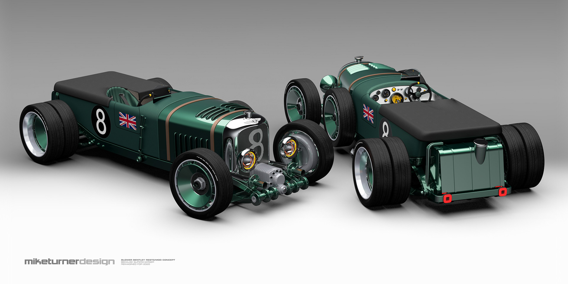 Bentley Supercharger by Mike Turner (2020)