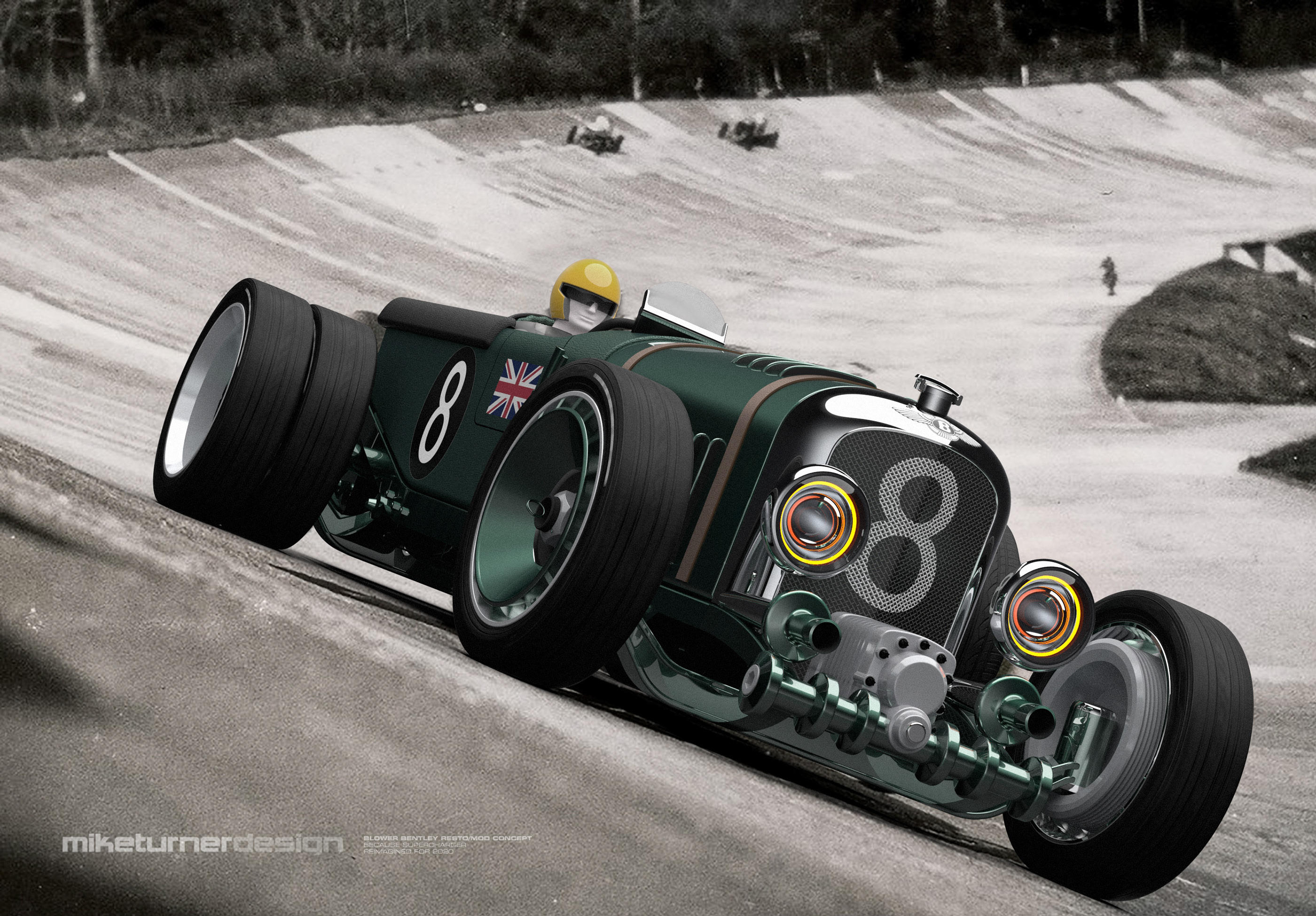 Bentley Supercharger by Mike Turner (2020)