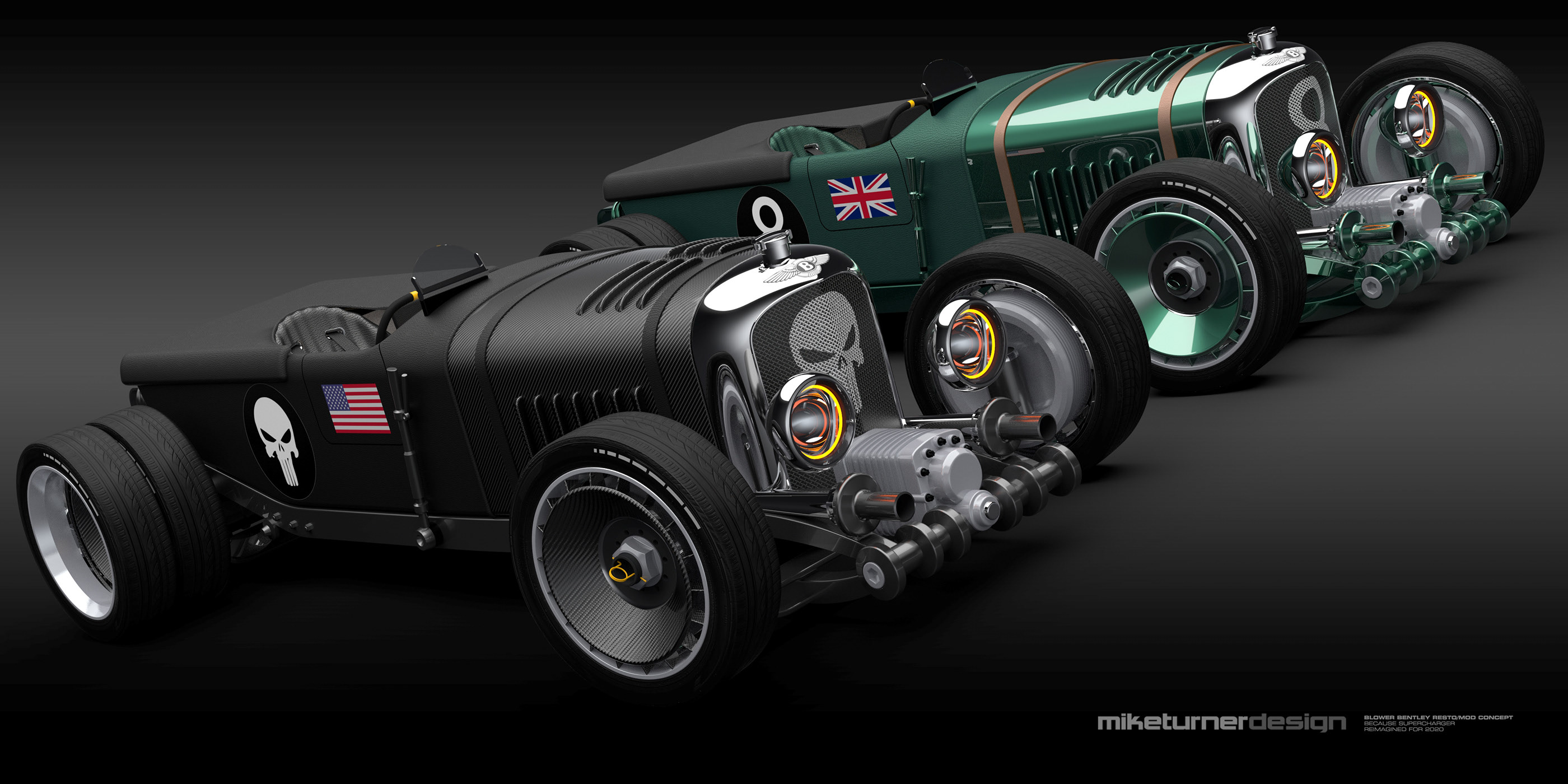 Bentley Supercharger by Mike Turner (2020)