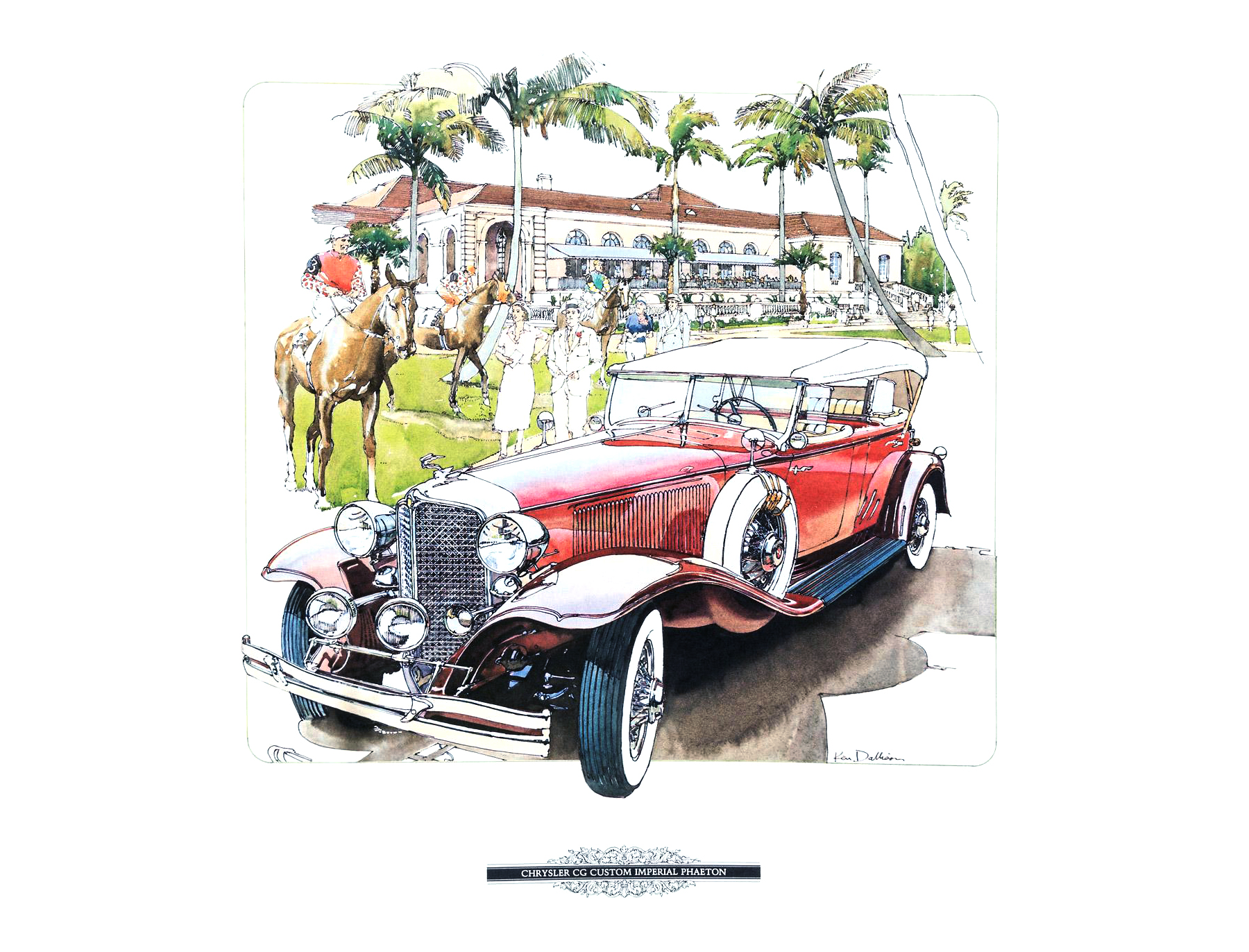 Chrysler CG Custom Imperial Phaeton: Illustrated by Ken Dallison