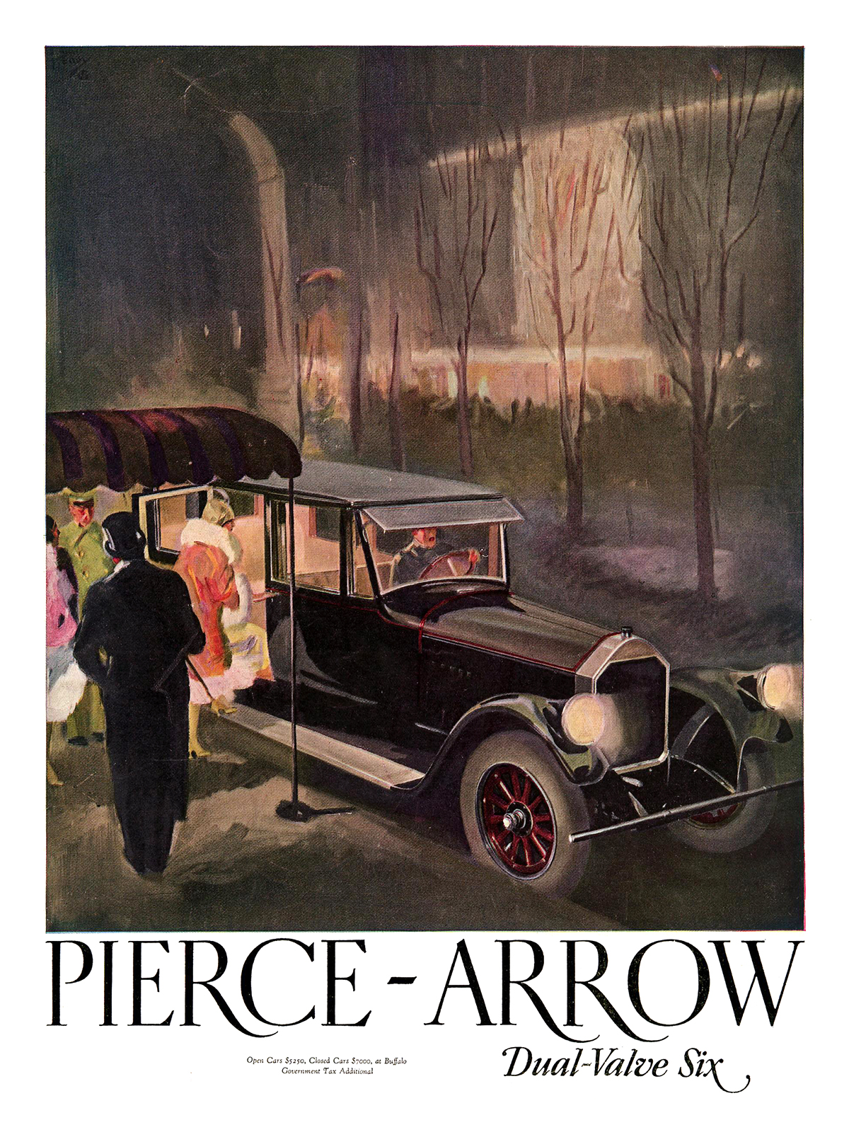 Pierce-Arrow Ad (February–March, 1926)
