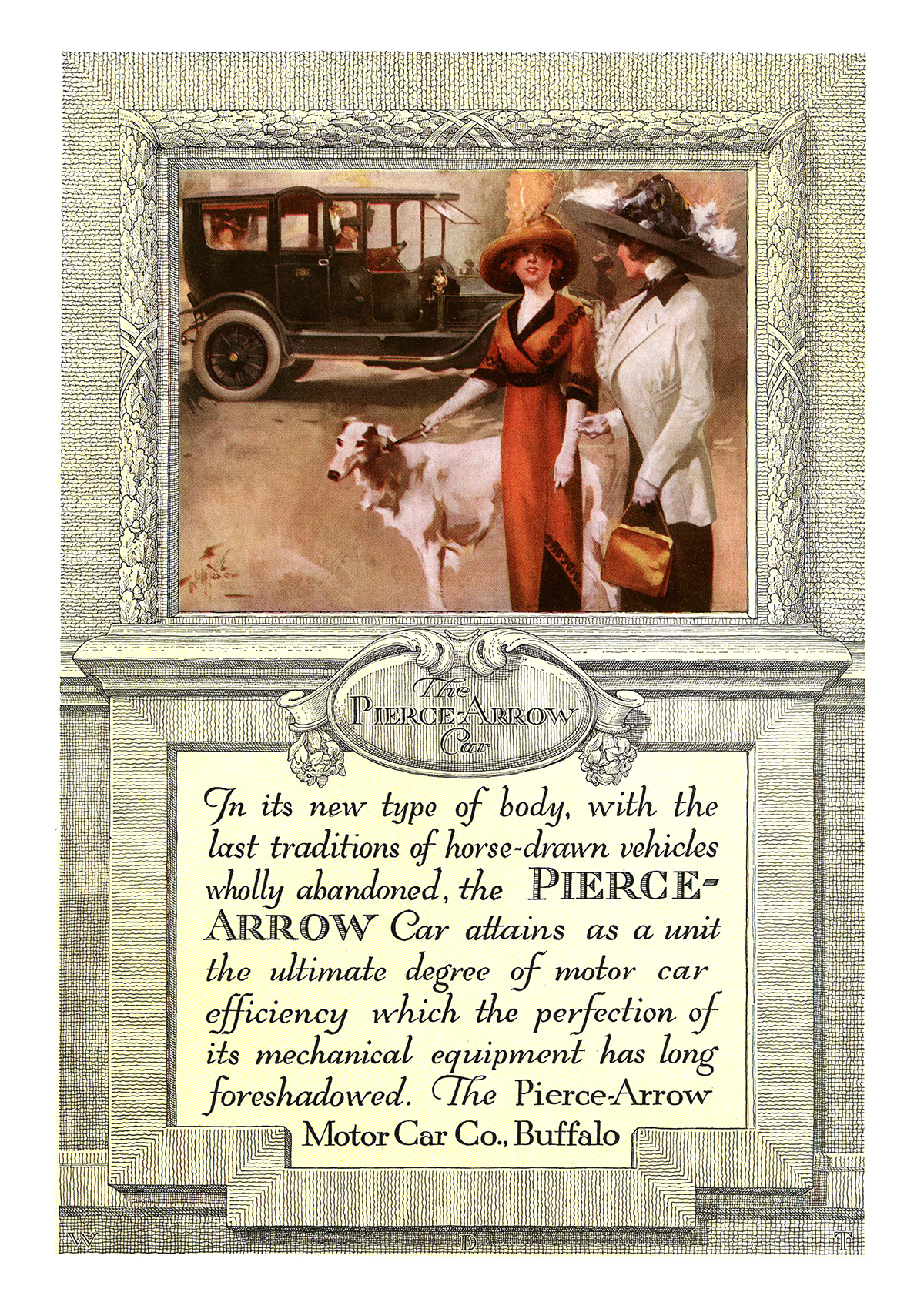 Pierce-Arrow Ad (September, 1912) – Illustrated by William Harnden Foster
