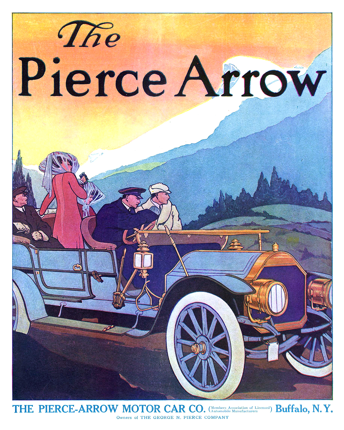 Pierce-Arrow Ad (March, 1909)