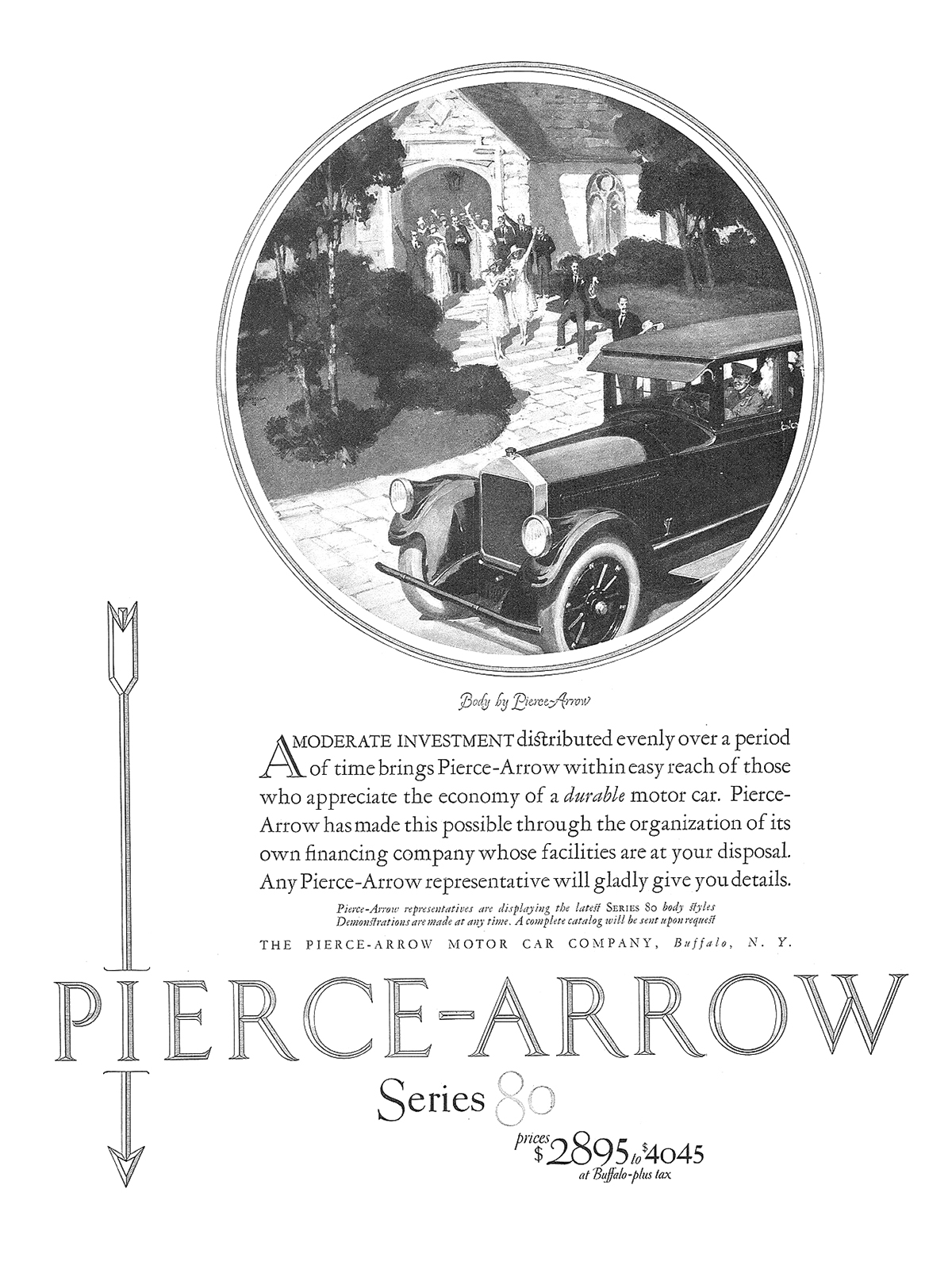 Pierce-Arrow Series 80 Ad (June, 1925)