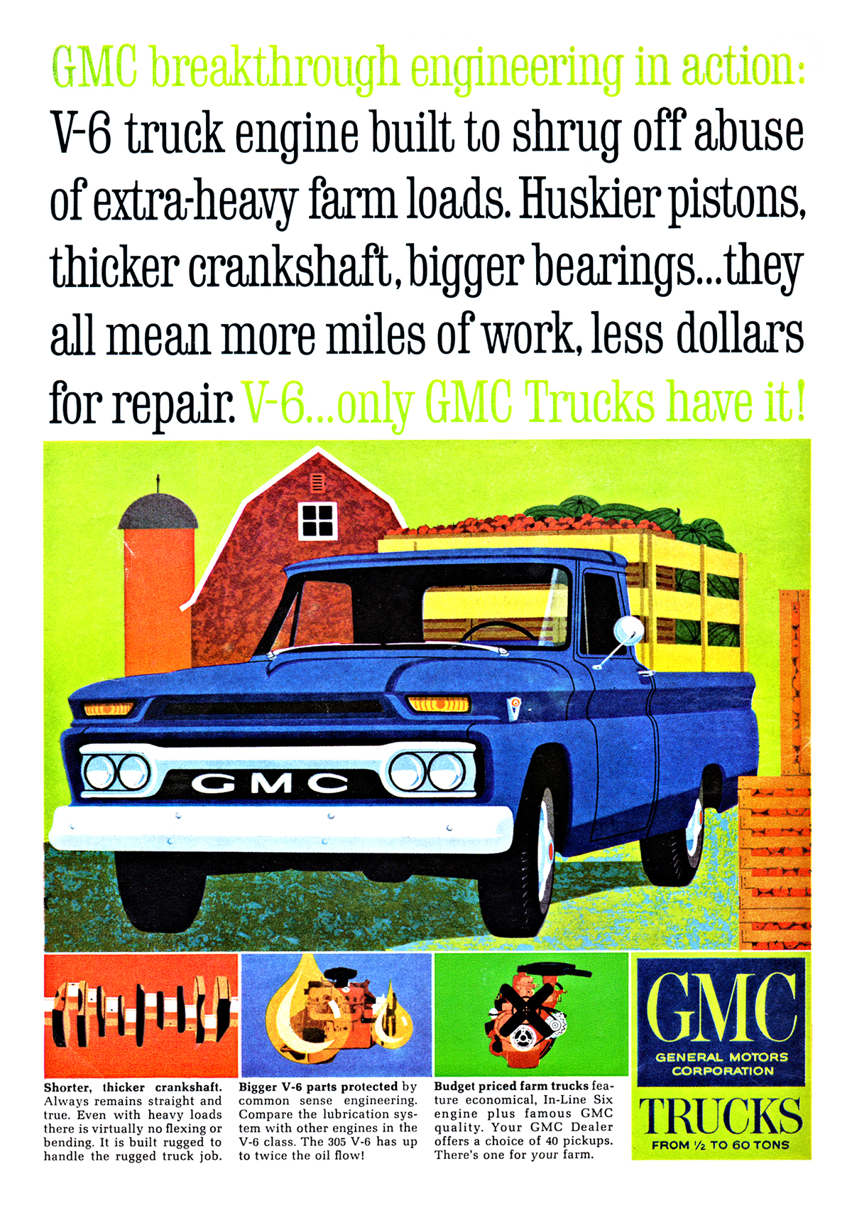 GMC Trucks Ad (1964)