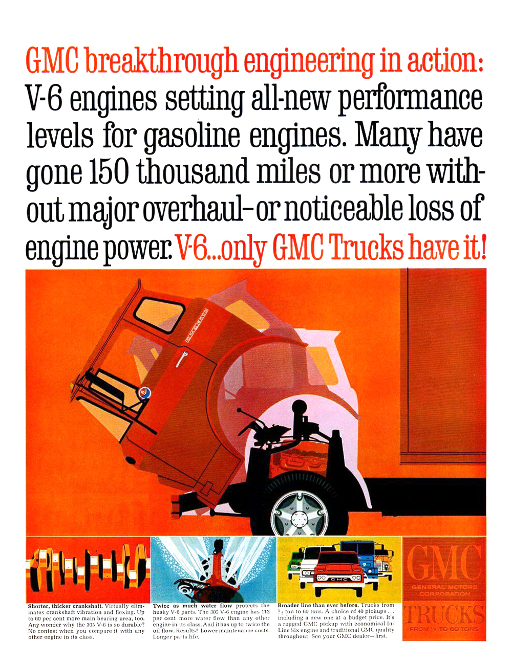 ↑ GMC Trucks Advertising Campaign (1963–1964) .