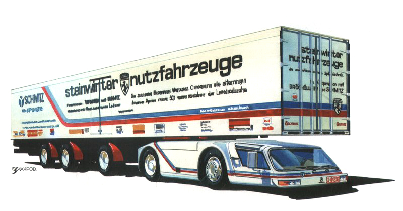 Steinwinter Supercargo 20.40 (1983) – Рисунок А. Захарова