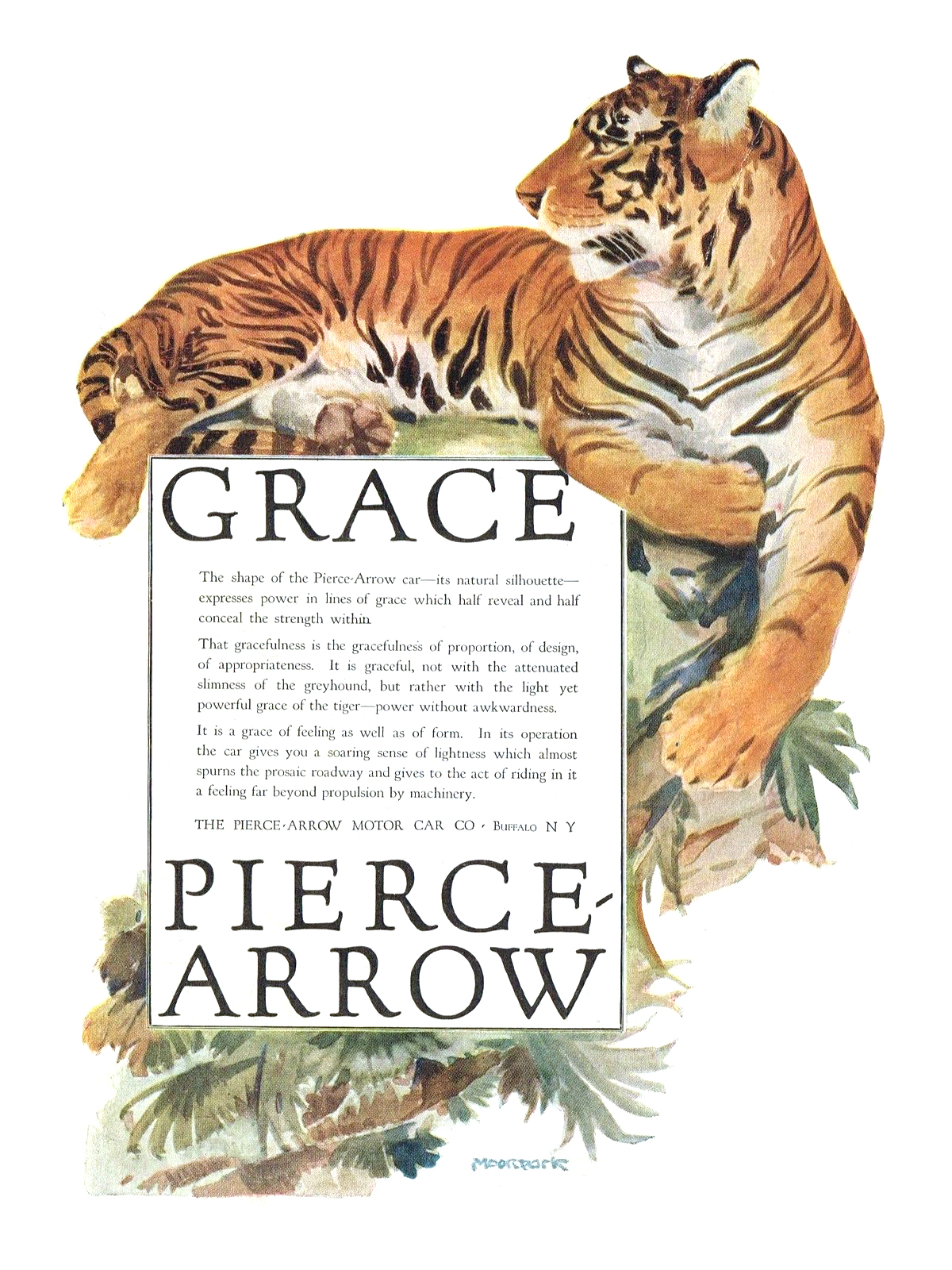 Pierce-Arrow Ad (January, 1917) – Grace
