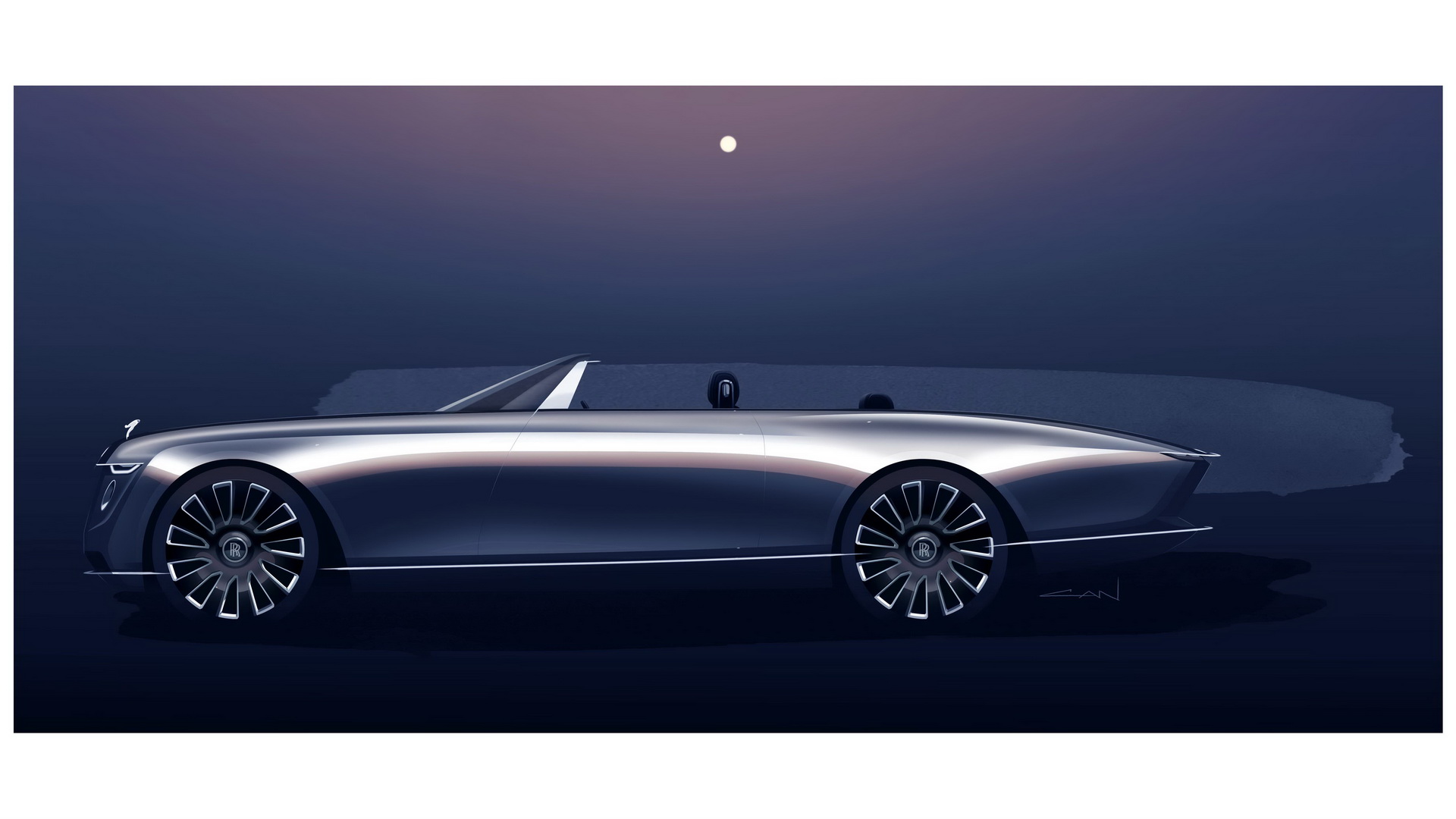 Rolls-Royce Boat Tail (2021) – Design Sketch