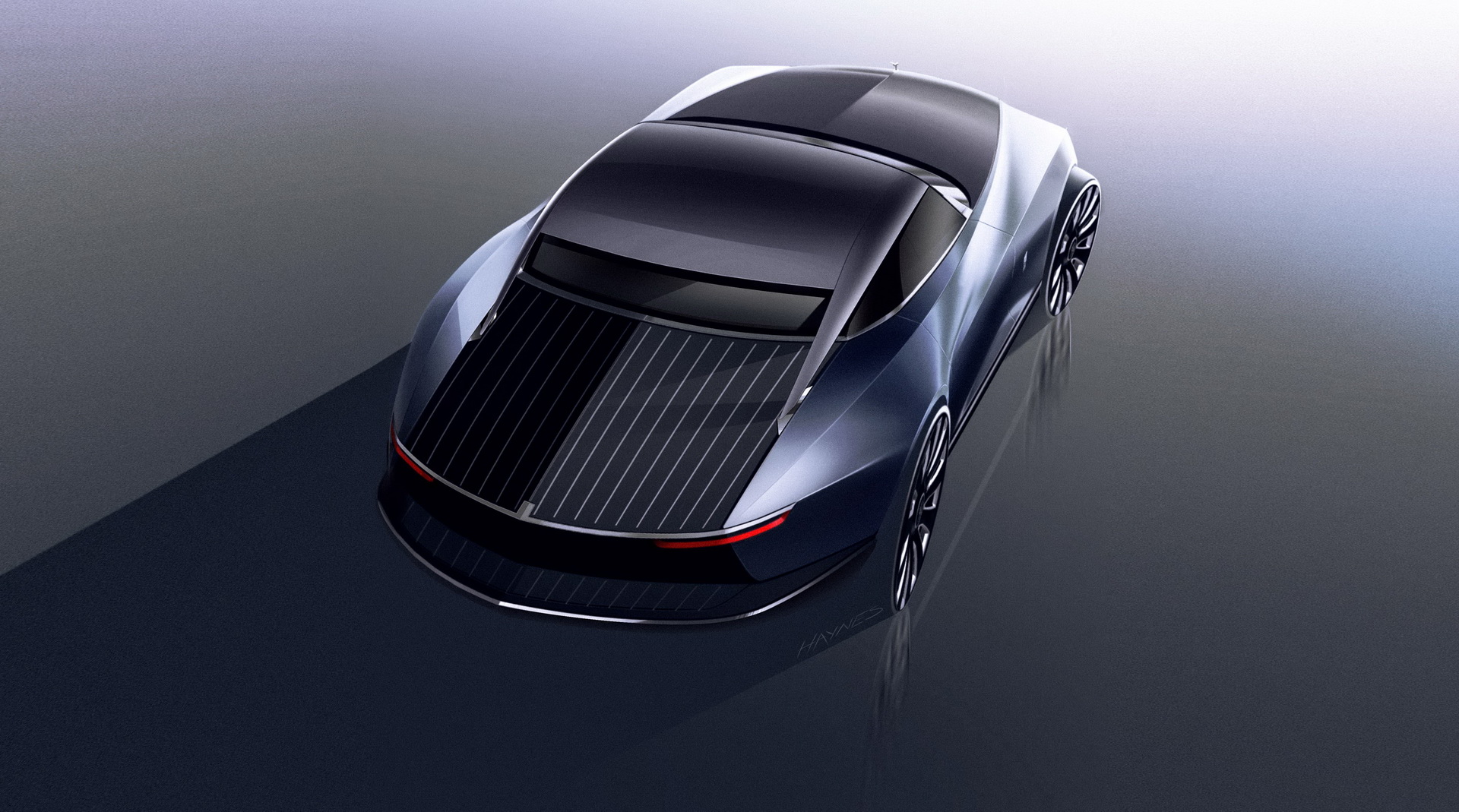 Rolls-Royce Boat Tail (2021) – Design Sketch