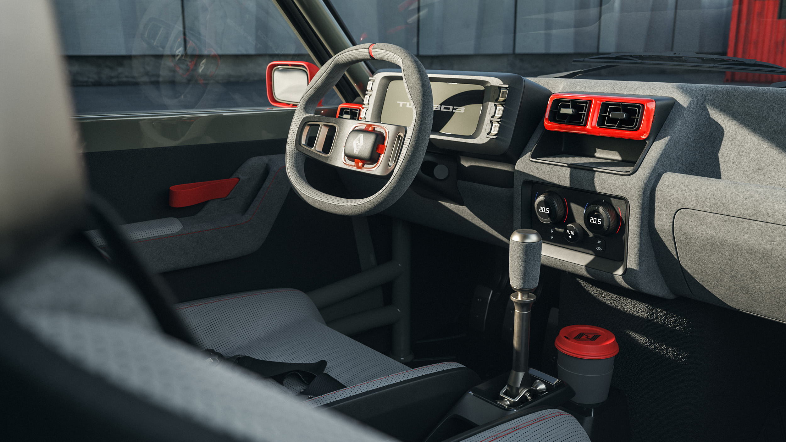 Renault 5 Turbo 3 (2021): Interior