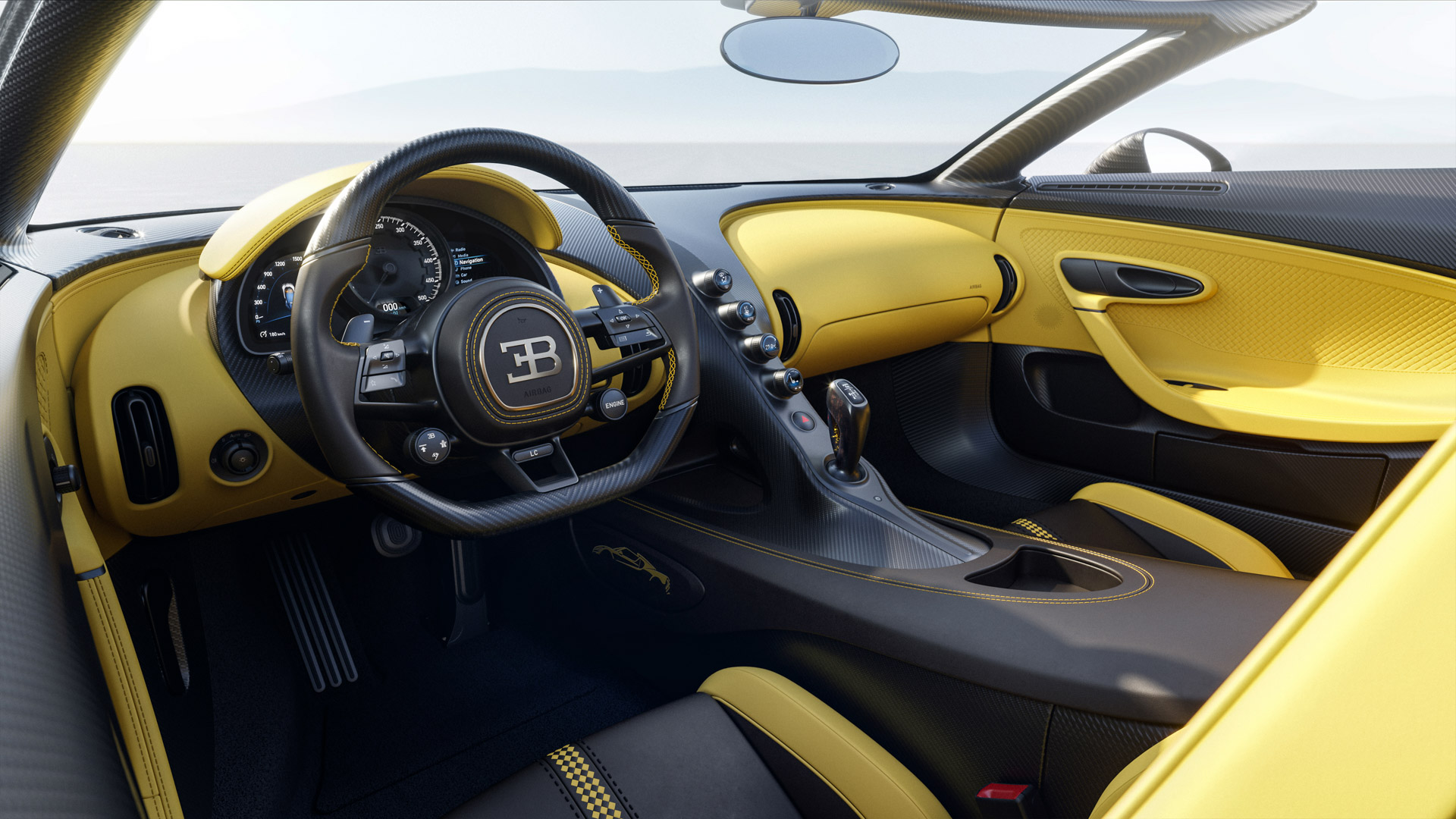 Bugatti W16 Mistral (2022) – Interior