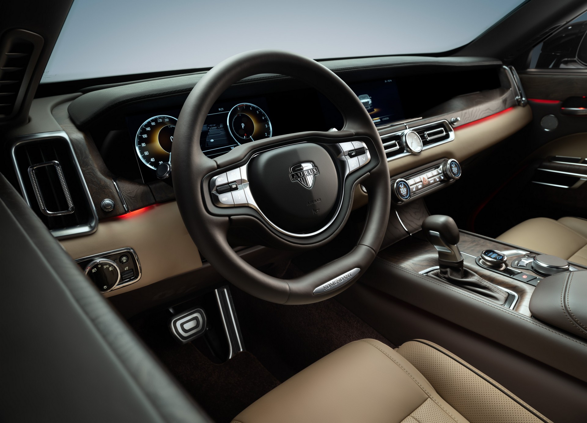 Aurus Komendant (2022) – Interior