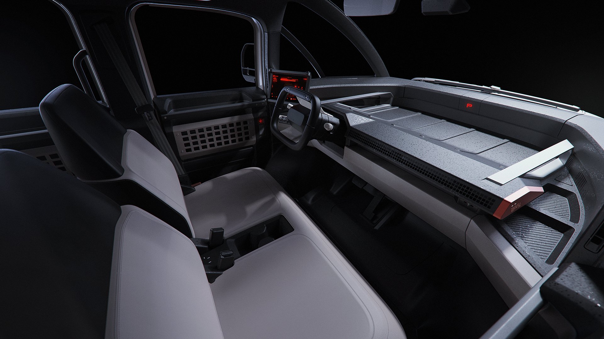 Canoo American Bulldog (2023): Interior