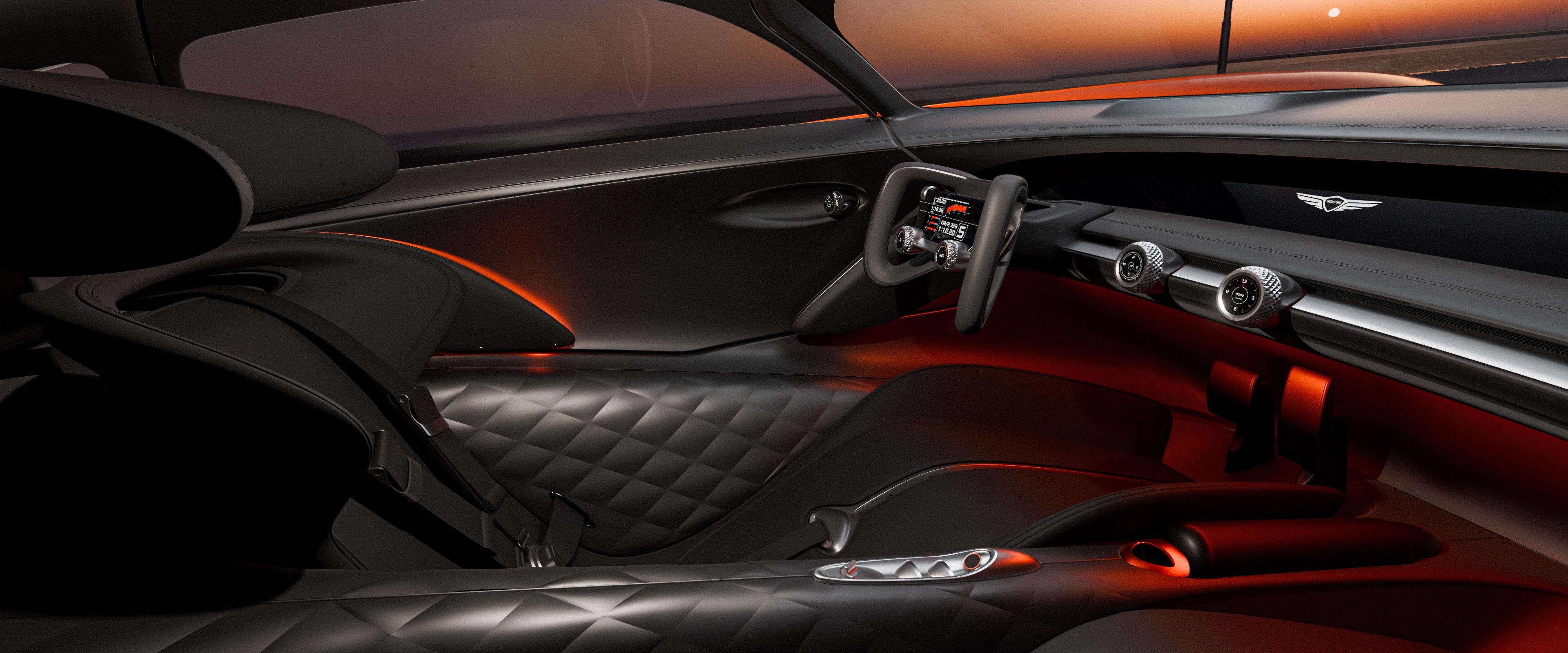 Genesis X Gran Berlinetta Vision Gran Turismo Concept (2023) – Interior