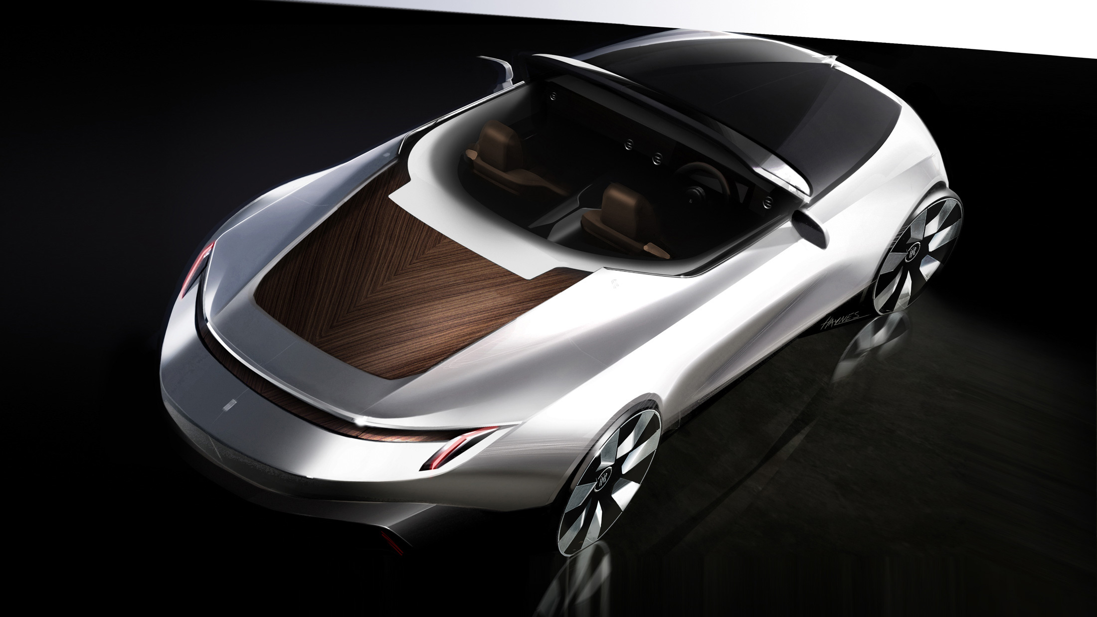 Rolls-Royce Arcadia Droptail (2024) – Design Sketch