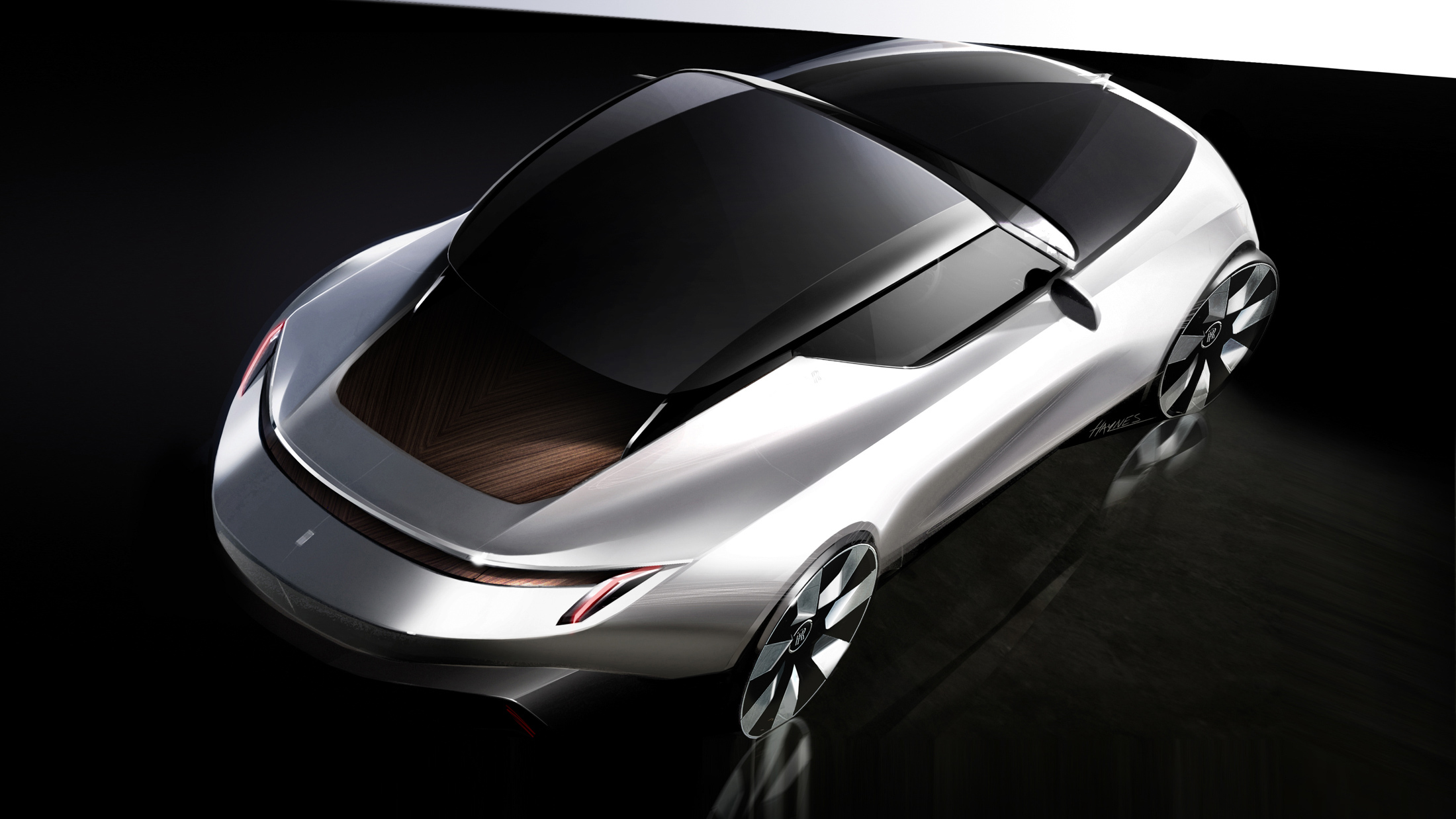Rolls-Royce Arcadia Droptail (2024) – Design Sketch