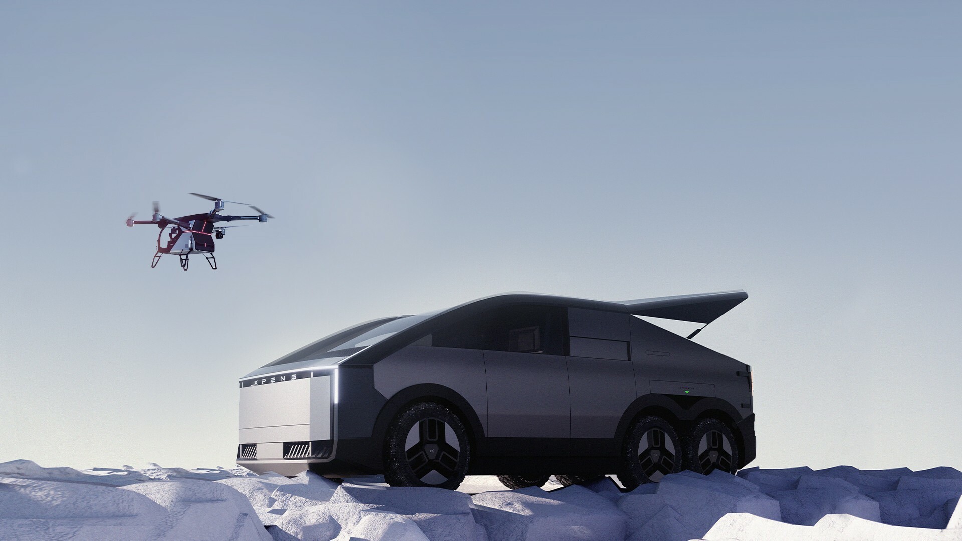 Xpeng AeroHT Land Aircraft Carrier Modular Flying Car (2026)