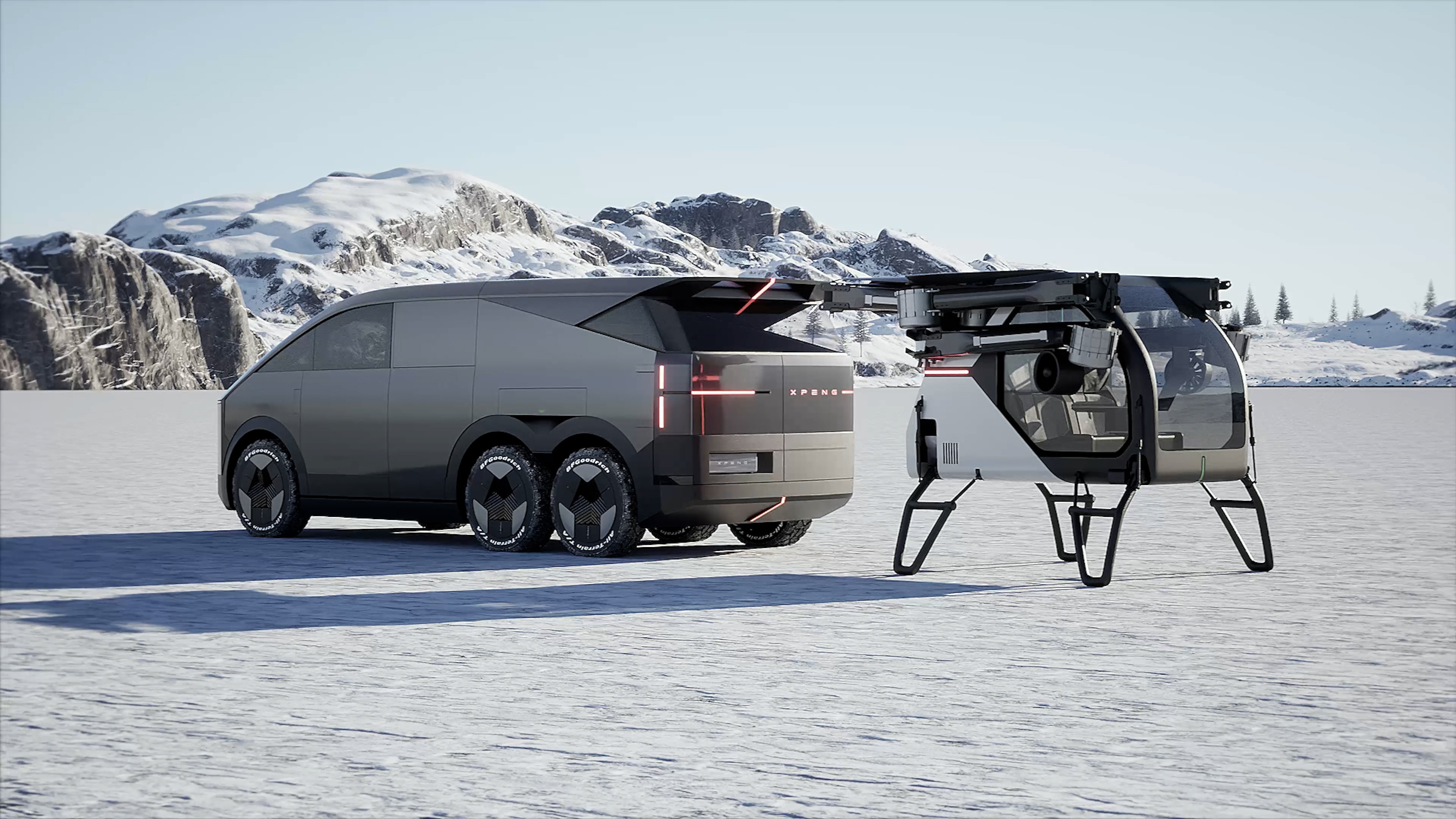 Xpeng AeroHT Land Aircraft Carrier Modular Flying Car (2026)