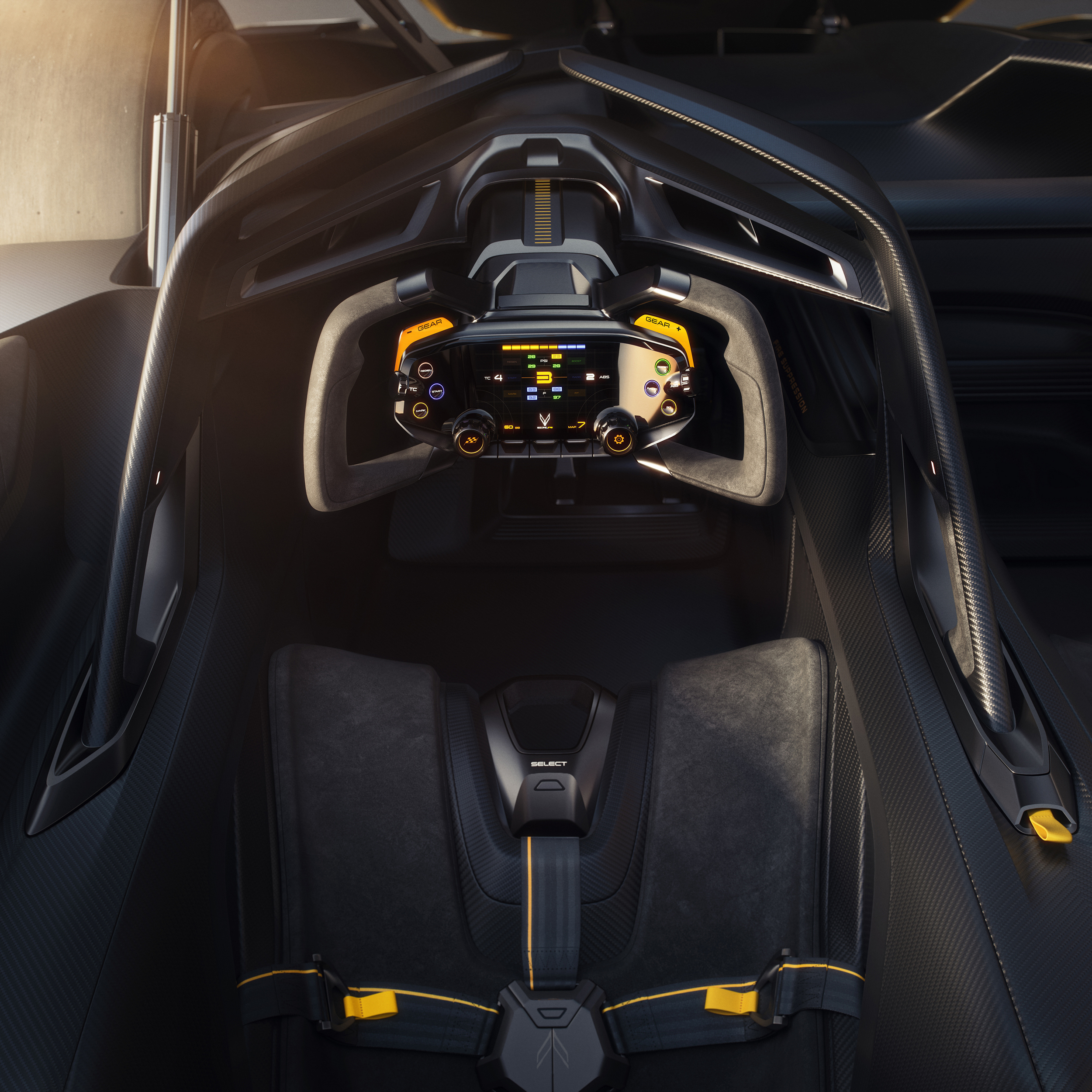 Corvette CX.R Vision Gran Turismo (2025) – Interior