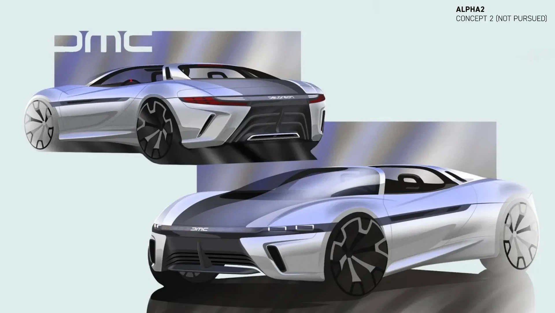 1996 DeLorean Alpha2: Fictional ‘What If’ Concept