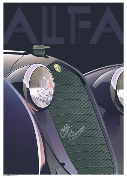 Alfa Romeo 8C 2900 - ALFA, 1935