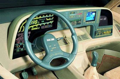 ItalDesign Orbit, 1986 - Interior
