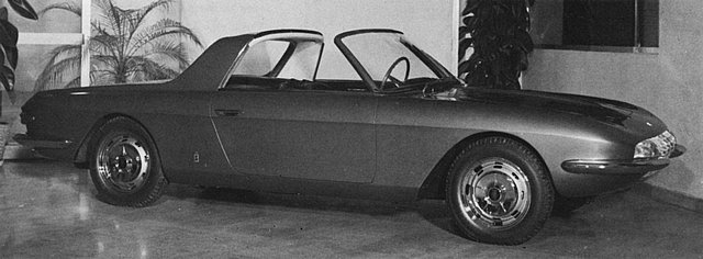 Fiat 2300 Cabriolet Speciale (Pininfarina), 1963