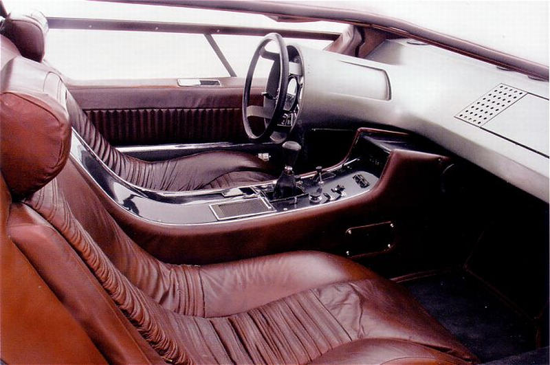 Maserati Boomerang (ItalDesign), 1972 - Interior