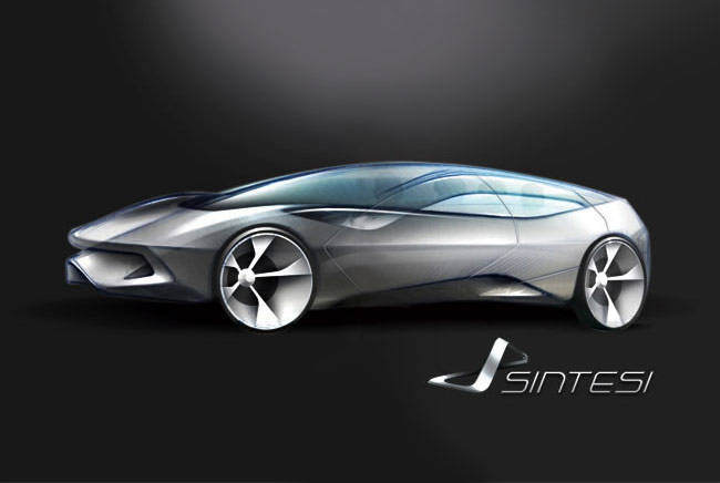 Pininfarina Sintesi, 2008 - Design Sketch
