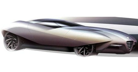 Alfa Romeo B.A.T. 11 (Bertone), 2008 - Design sketch