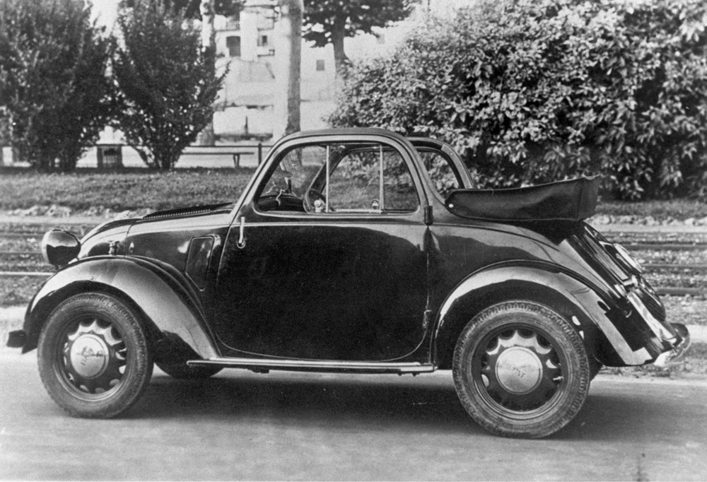 Fiat 500A Topolino Trasformabile (Zagato), 1936