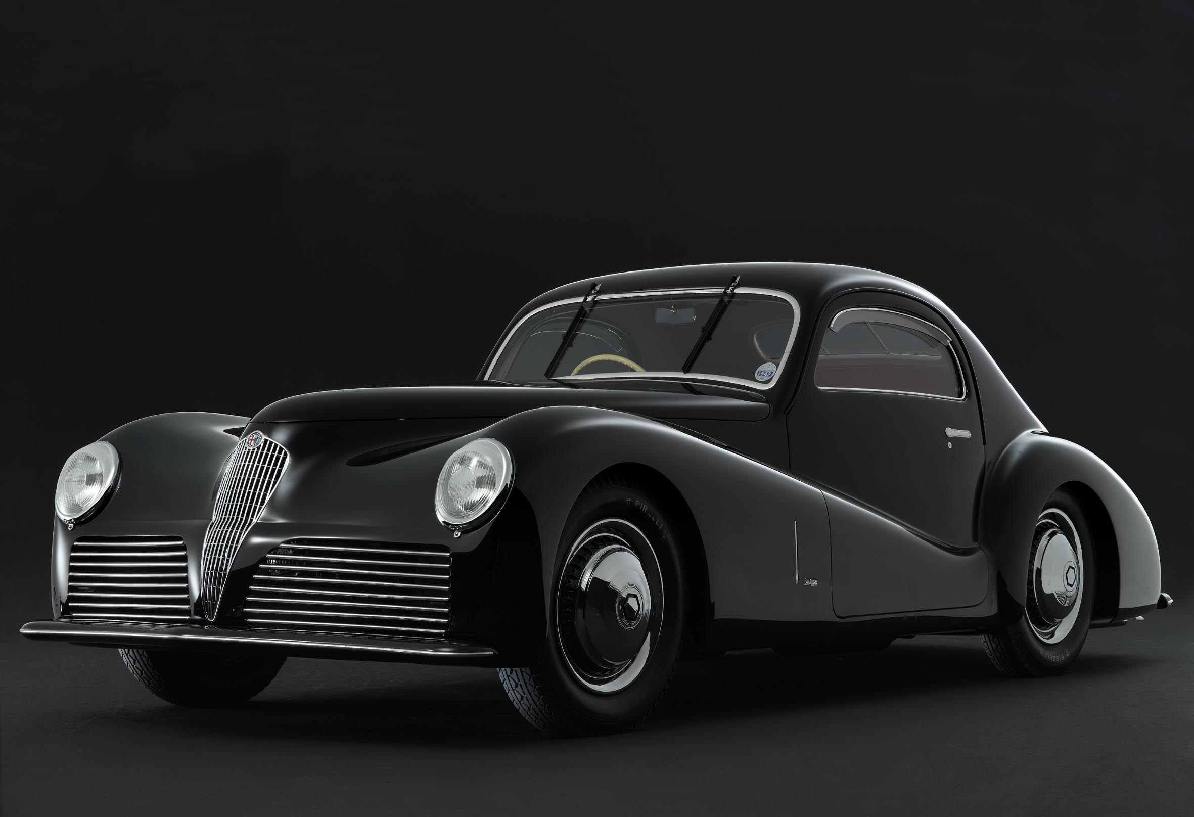 Alfa Romeo 6C 2500 SS Coupe (Bertone), 1942 - Photo: Roberto Carrer