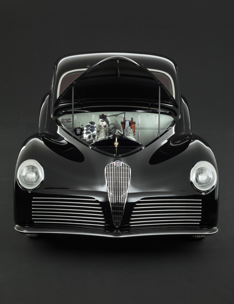 Alfa Romeo 6C 2500 SS Coupe (Bertone), 1942 - Photo: Roberto Carrer