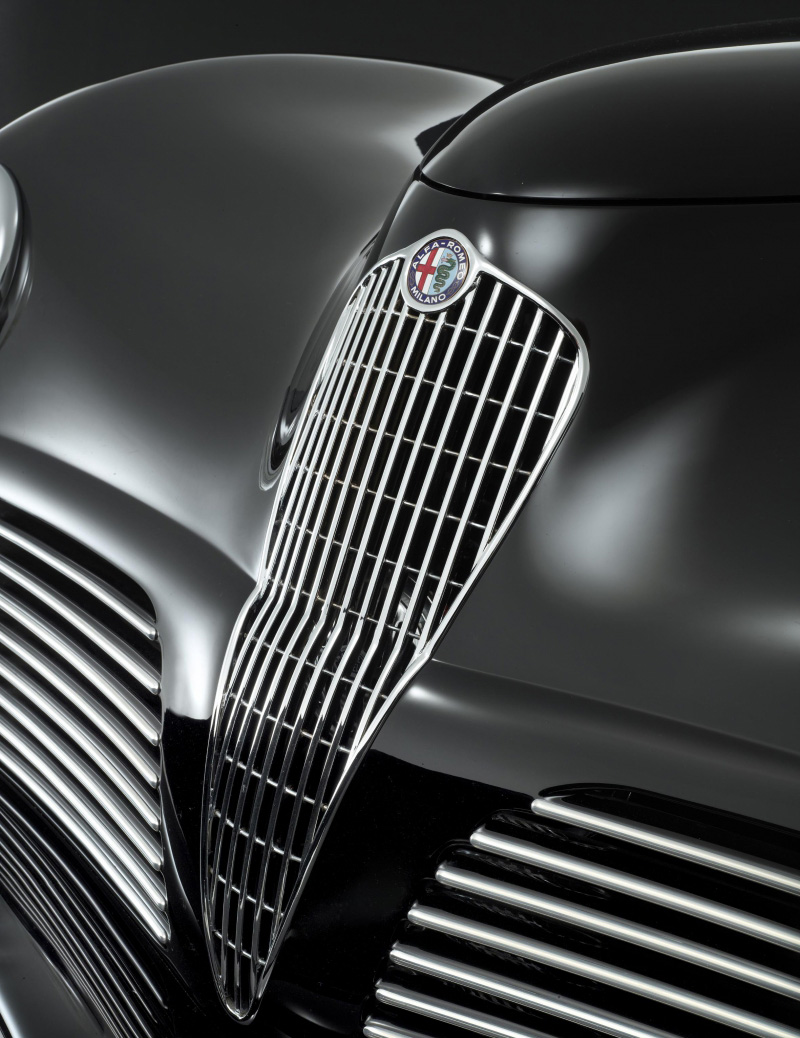 Alfa Romeo 6C 2500 SS Coupe (Bertone), 1942 - Photo: Roberto Carrer