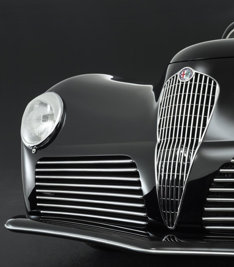 Alfa Romeo 6C 2500 SS Coupe (Bertone), 1942 - Photo: Roberto Carrer