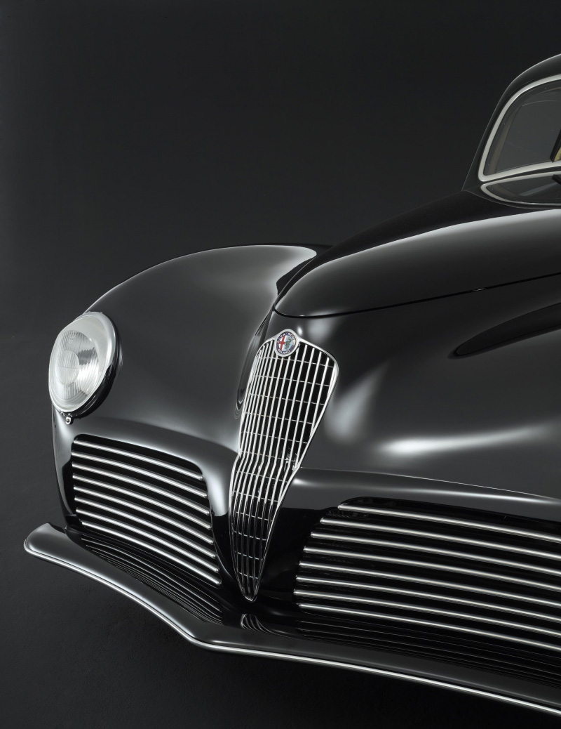 Alfa Romeo 6C 2500 SS Coupe (Bertone), 1942 - Photo: Roberto Carrer