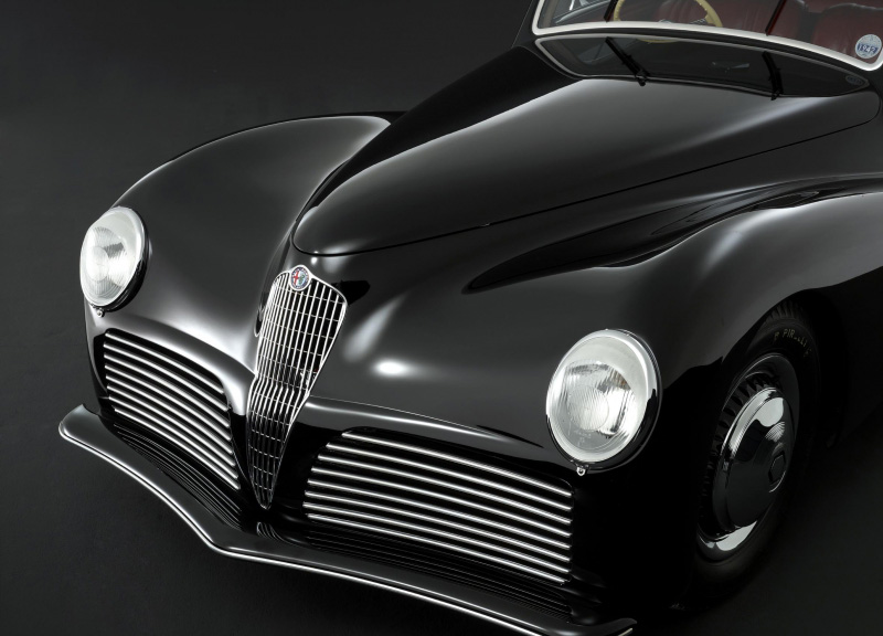Alfa Romeo 6C 2500 SS Coupe (Bertone), 1942 - Photo: Roberto Carrer