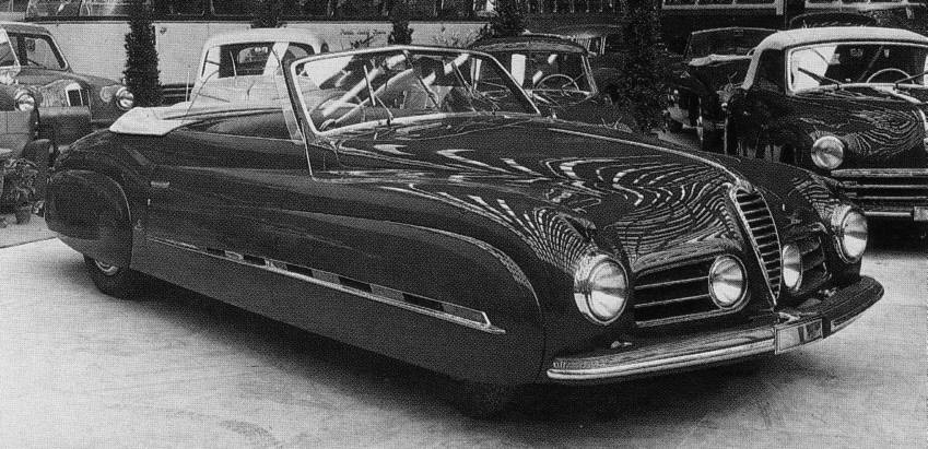 Alfa Romeo 6C 2500 Sport Cabriolet (Ghia), 1948