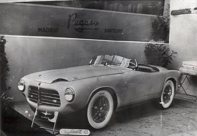 Pegaso Z-102 Spider Tibidabo (Touring) - Paris'52