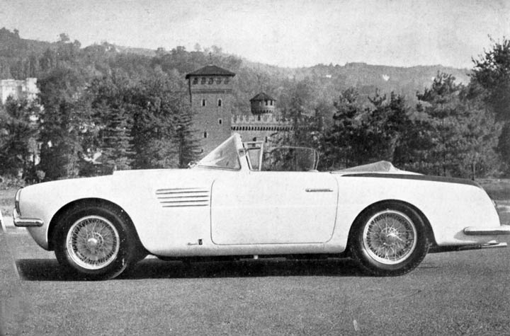 Fiat 8V Spider (Vignale), 1953