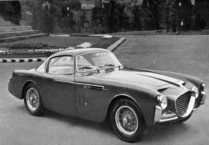 Fiat 8V / Siata 208S Coupe Gran Sport (Bertone), 1954
