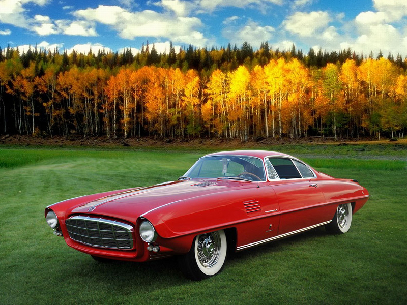 DeSoto Adventurer II (Ghia), 1954 - Photo: Ron Kimball