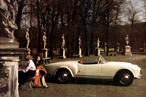 Lancia Aurelia B24 Spider (Pininfarina), 1954-55